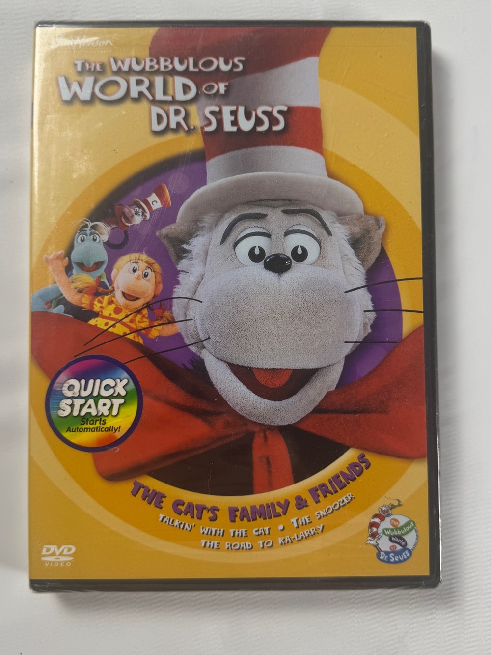 The Wubbulous World of Dr Seuss The Cats Colorful World DVD Jim Henson New
